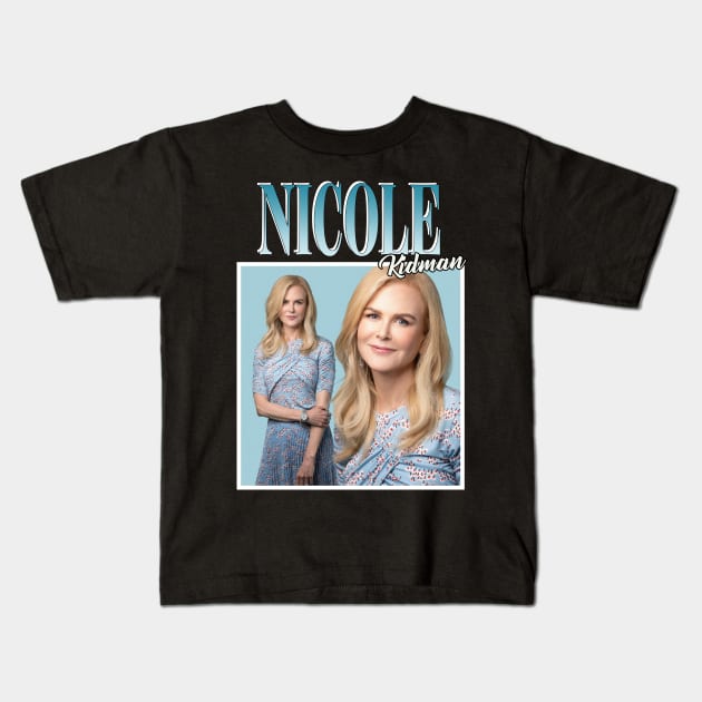 Nicole Kidman Kids T-Shirt by TeesBySilvia